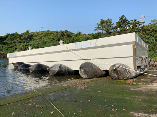 直径 30-5000mm ローリングまたはリフティング装置の最大効率のための船舶発射エアバッグ