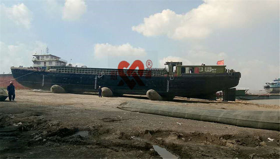 直径 30-5000mm ローリングまたはリフティング装置の最大効率のための船舶発射エアバッグ